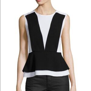 BCBG‎ Max Azaria peplum top